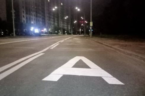 У Голосіївському районі облаштували нову смугу для громадського транспорту