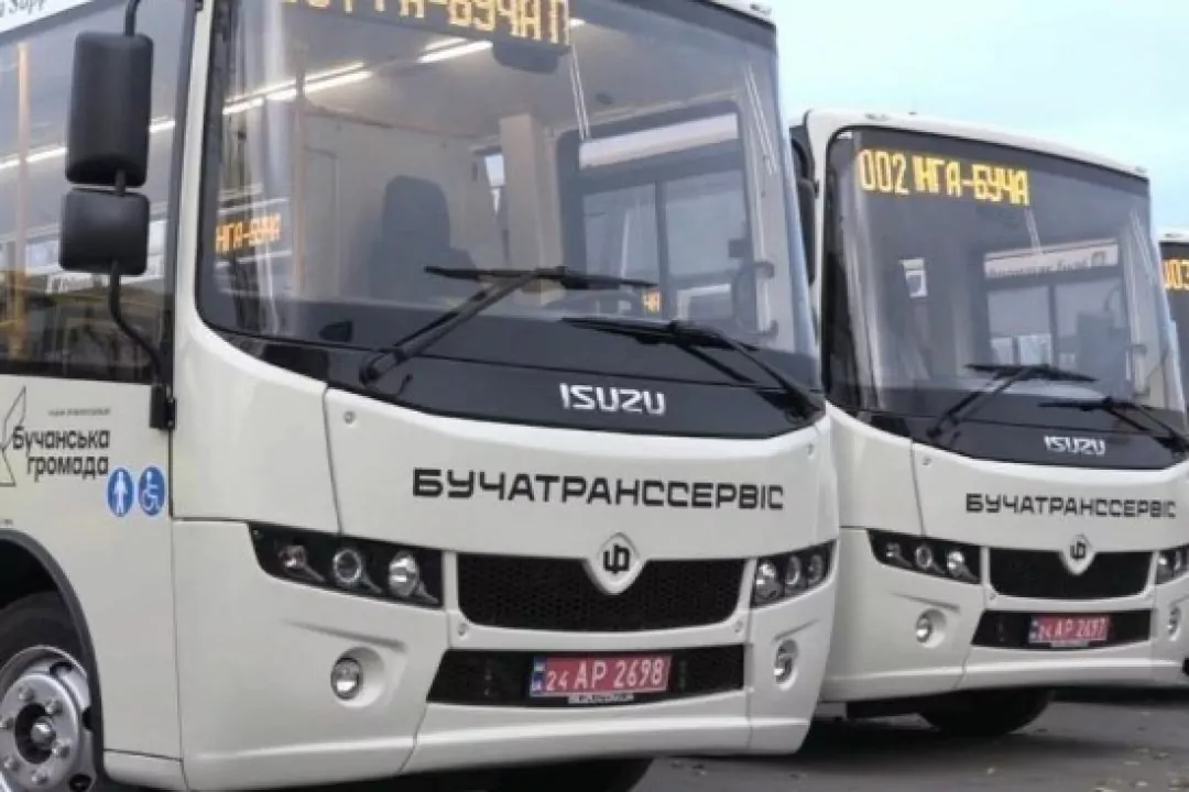 Буча отримала нові інклюзивні автобуси від Литви