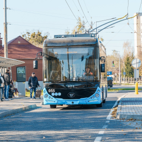 Фото. В Виннице будет курсировать новый энергосберегающий троллейбус