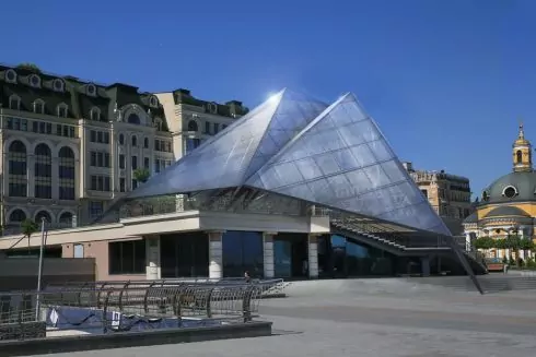 На конкурс Ukrainian Urban Awards подали проект Музея истории на Почтовой площади. Он включает в себя торговый центр