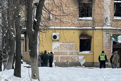 В Гостомеле срезали работу Бэнкси: фото