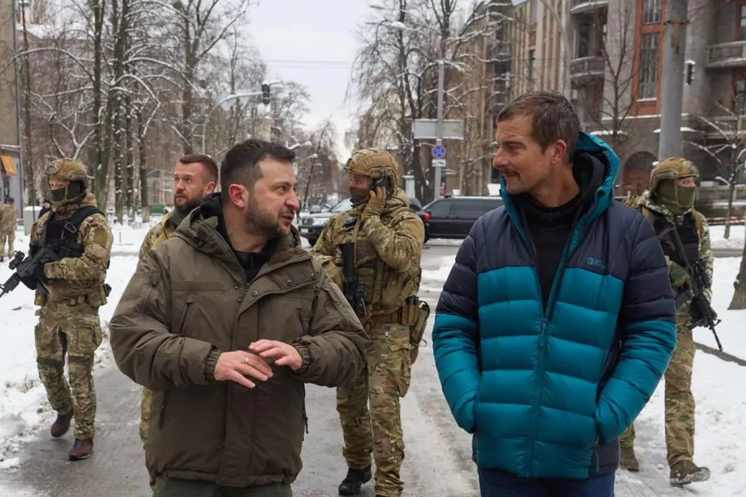 Ведущий шоу о выживании Беар Гриллс покажет, как Киев переживает зиму
