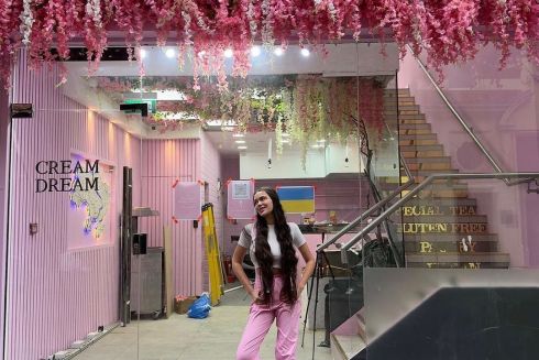 Украинка открыла веганскую кофейню Cream dream в Лондоне
