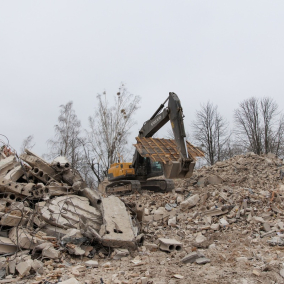 Компанія у Гостомелі переробила 90% будсміття для зведення нових будинків