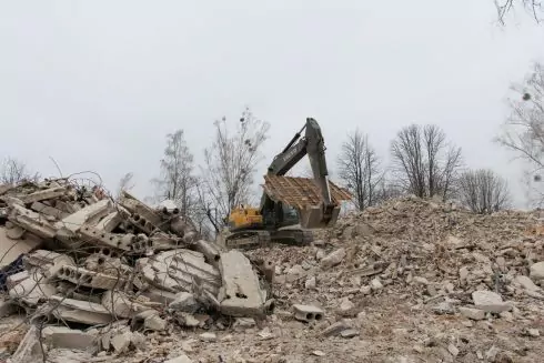 Компанія у Гостомелі переробила 90% будсміття для зведення нових будинків