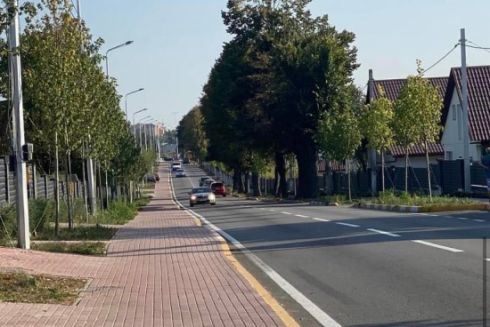 Как сегодня выглядит восстановленная улица Вокзальная в Буче: фото