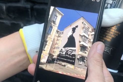 Мешканці Рейтарської виступили проти нового муралу на будинку: чому