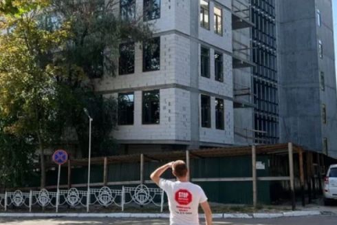 На території МАУП будують висотку замість реконструкції парку