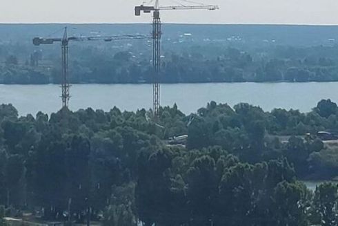 На березі озер неподалік від Осокорків розпочалося будівництво ЖК - активіст