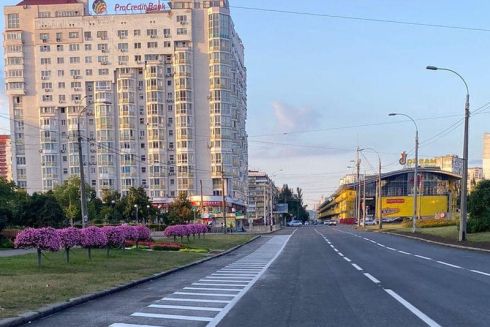 На Оболонському проспекті завершили ремонт транспортної розв'язки