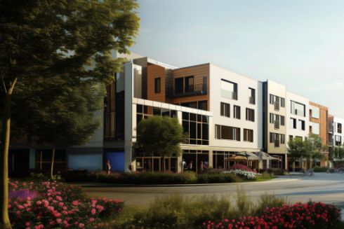 На Київщині збудують інноваційний квартал для ВПО із Бахмута: візуалізації