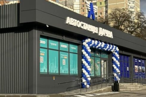 У Святошинському районі оновили автостанцію «Дачна»: фото