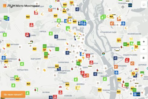 У «ЛУН місто» створили карту закладів, які працюють під час вимкнень світла