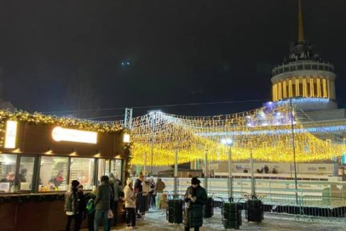 На ВДНГ открыли «Зимову Країну»: фото