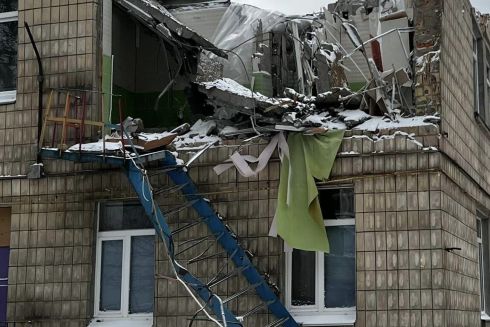 Відкрито збір коштів на відбудову садочка на Солом'янці, який постраждав внаслідок атаки дронів