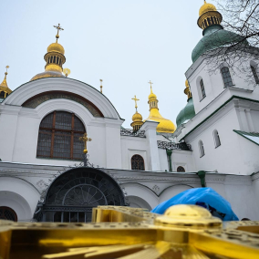 На Софії Київській встановлять нові 100-кілограмові хрести