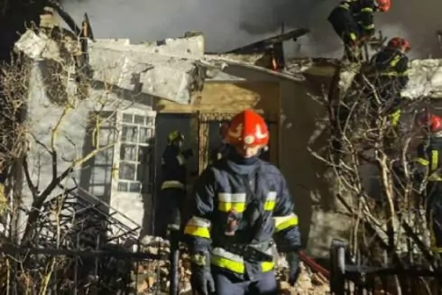 Будівля музею Романа Шухевича на Львівщині повністю знищена через падіння уламків безпілотника