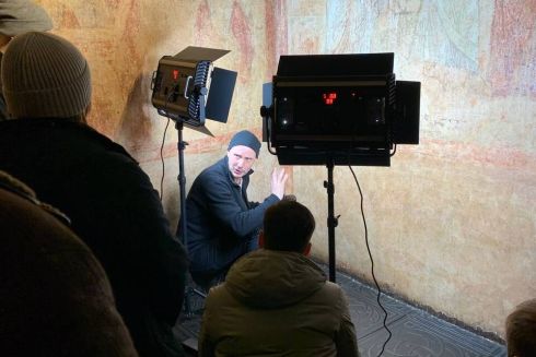 У Софії Київській почали оцифровувати настінні графіті