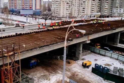 Стало відомо, коли Оболонську розв'язку відкриють для транспорту