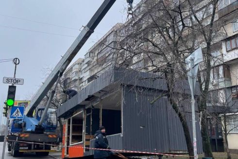 5 локацій у Києві, де демонтували МАФи з початку року