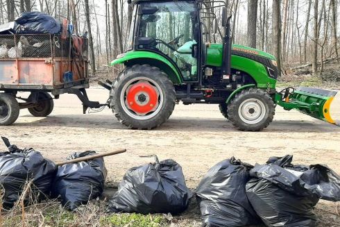 Дивіться, як стало чисто у лісі Святошинського району після масштабного прибирання