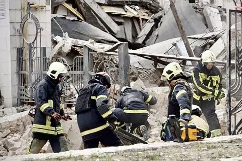 Внаслідок ракетної атаки по Києву частково зруйнована Академія декоративно-прикладного мистецтва і дизайну