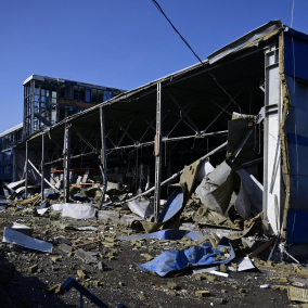 Склад "Розетки", артцентр та кіностудія пошкоджені внаслідок ракетної атаки на Київ