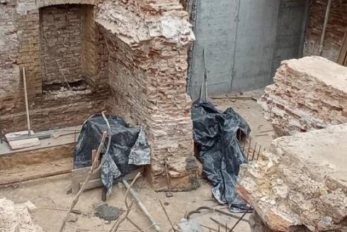 Департамент охорони культурної спадщини вимагає зупинити роботи на місці палацу Розумовського