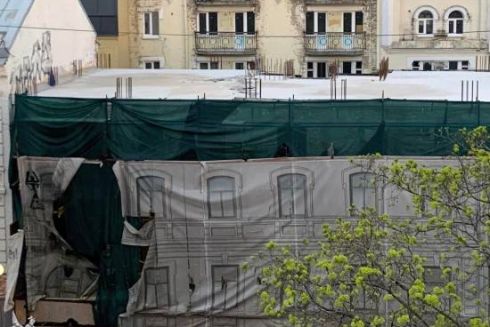 На Андріївському узвозі на місці памʼятки архітектури зводять новобудову