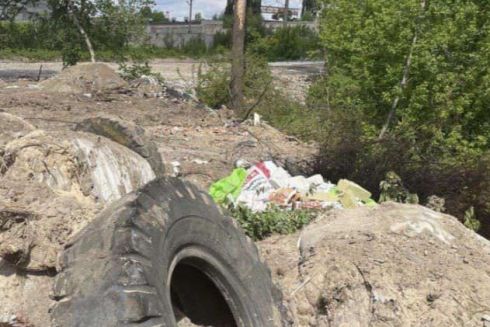 На рекреаційних землях Голосіївського району виявили незаконне сміттєзвалище