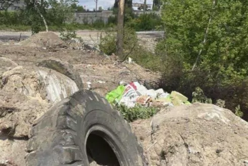 На рекреаційних землях Голосіївського району виявили незаконне сміттєзвалище
