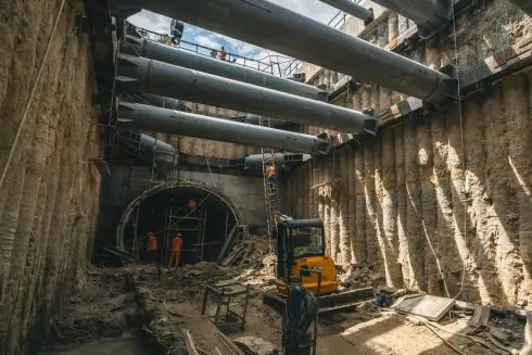 У вересні планують відновити рух метро між станціями "Либідська" та "Деміївська"