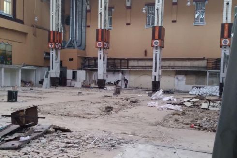 КМВА доручила зупинити всі ремонті роботи на Бессарабському ринку