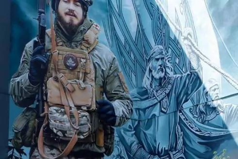 У Дніпровському районі створили мурал на честь загиблого захисника &ldquo;Варяга&rdquo;