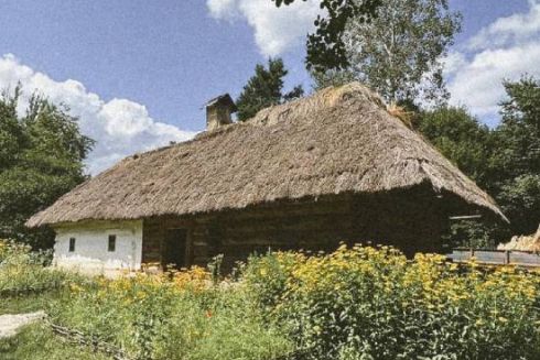 Дивіться, як у Пирогові реставрують 200-річну хату з села Хрещатик