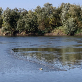 На Київщині на Десні встановили додаткові аераційні установки для очищення води