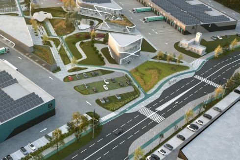 Найбільший індустріальний парк заходу України побудують у Львові: візуалізації