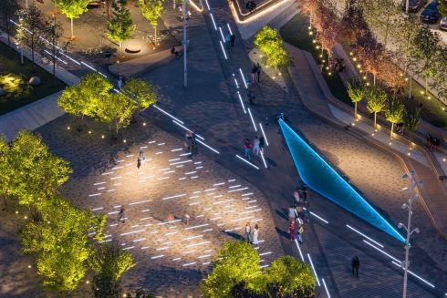 Проєкт Успенської площі у Дніпрі отримав престижну нагороду Urban Design & Architecture Design Awards 2025