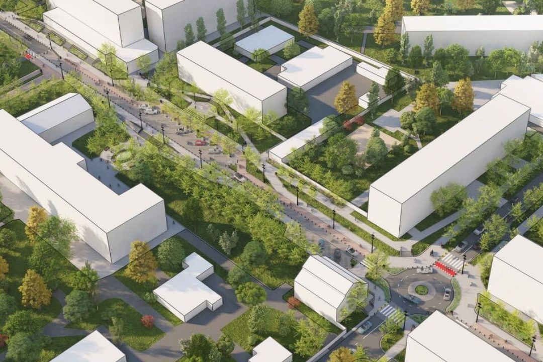 Дивіться, який вигляд матиме перший безбар'єрний маршрут у Бучі