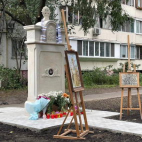 На Солом'янці встановили пам'ятник митрополиту Василю Липківському