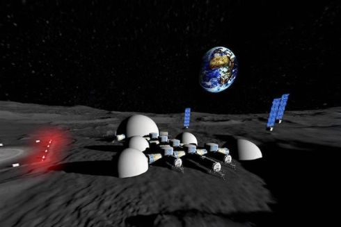 Украинцы представили в Токио свой проект поселения на Луне