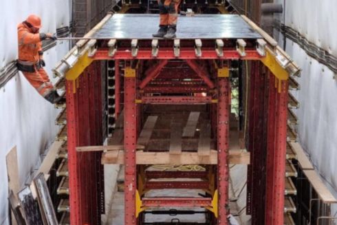 Під час будівництва метро на Виноградар вперше в Україні зводять дворівневий тунель