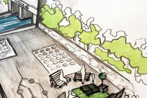 На берегах Либіді з'явився громадський простір