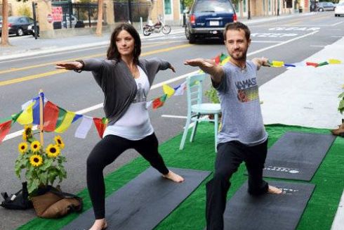 Парковку на Контрактовій перетворять на громадський простір