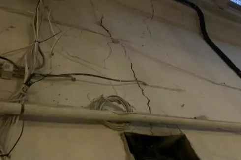 У будинку-пам&rsquo;ятці на Печерську з&rsquo;явилися тріщини через будівництво поруч