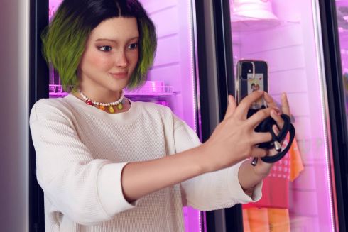 В Украине создали первую цифровую блогерку. Смотрите, какая она