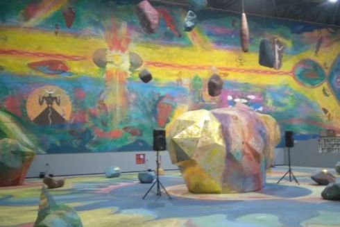 У Луцьку представили найбільшу картину в Україні: вона має площу 2000 квадратних метрів