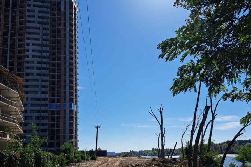 У київському заказнику &laquo;Горбачиха&raquo; почали вирубку дерев, &mdash; активіст