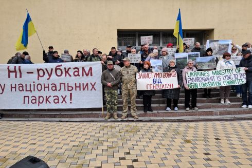 Верховний Суд визнав незаконною передачу землі Мархалівського лісу під військове кладовище