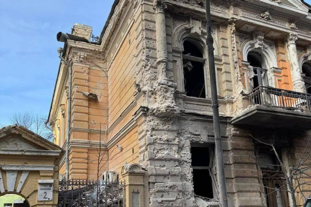 Будинок Спілки письменників України постраждав унаслідок атаки на Київ